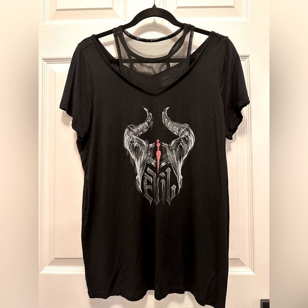 Disney's Mistress of Evil Horns Tee Shirt